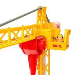 Brio World Byggkran med belysning 33835, från 3 år