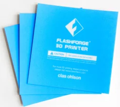 Build sheet till 3D-skrivare FlashForge Finder 3D 38-7720 och 38-9154