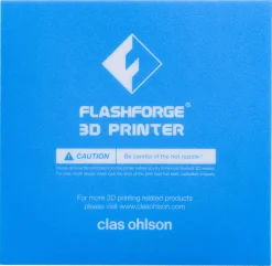 Build Sheets till 3D-skrivare FlashForge Adventurer 3 38-8870