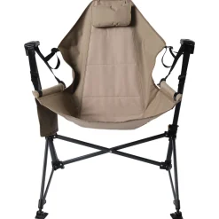 Campingstol hopfällbar med gungfunktion
