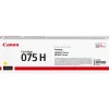 Canon 075 H toner original, hög kapacitet, gul