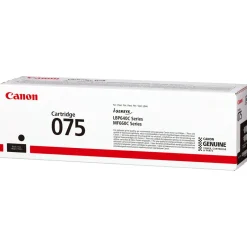 Canon 075 toner original, svart