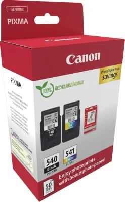 Canon PG-540, CL-541 PVP bläckpatron set