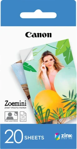 Canon Zoemini Zink fotopapper