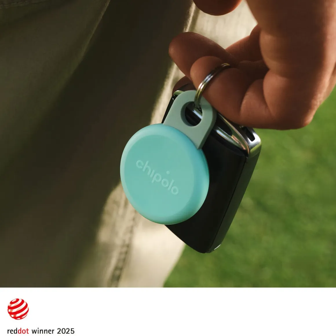 Chipolo Loop tracker tag, keyfinder för Apple/Android