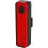 COB-LED cykellampa bakljus med bromsljus, USB-C