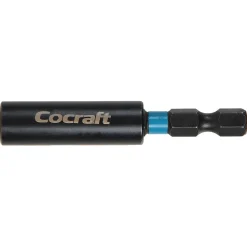 Cocraft bitshållare Impact 1/4 tum, magnetisk, 60 mm