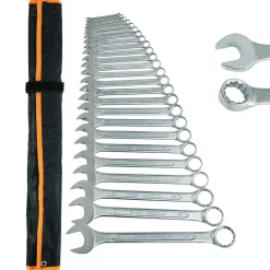 Cocraft blocknyckelsats, fasta nycklar 6-32 mm, 25 delar