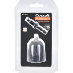 Cocraft borrchuck, nyckellös chuck 0,8–10 mm