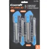 Cocraft brytbladskniv 9 och 18 mm brytblad, 4-pack