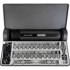 Cocraft BSL-01 elektrisk skruvmejsel med 22 bits, 5 V
