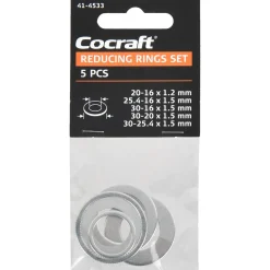 Cocraft distansringar för sågklinga, 5-pack