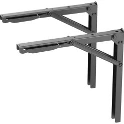 Cocraft fällbar konsol av metall, 58 x 56 cm, 2-pack