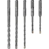 Cocraft hammarborrsats SDS-plus, 5, 6, 8 och 10 mm, 5-pack