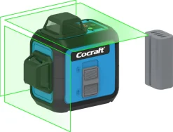 Cocraft HL3X360-G krysslaser, 3 x 360 grader, grön