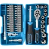 Cocraft hylsnyckelsats 1/4 tum, 40 delar