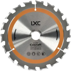 Cocraft LXC sågklinga för batteridriven cirkelsåg 165x20 mm