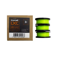 Cocraft LXC trimmerspole till grästrimmer LXC GT250, 3-pack