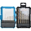 Cocraft metallborrsats kobolt 1,5-10 mm, 15 delar
