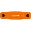 Cocraft nyckelsats för Torx-skruvar T9-T40, 8 delar