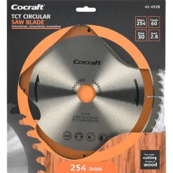Cocraft sågklinga 254 x 30 x 2,8 mm, 60T