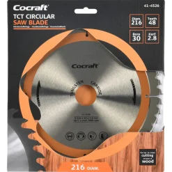 Cocraft sågklinga 216 x 30 x 2,8 mm, 48T negativ