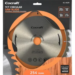 Cocraft sågklinga 254 x 30 x 2,0 mm, 36T