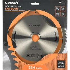 Cocraft sågklinga 254 x 30 x 2,0 mm, 60T negativ