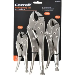 Cocraft svetstång 5, 7 och 10 tum, 3-pack