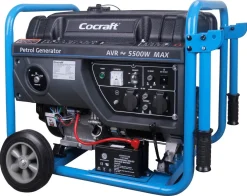 Cocraft HG5500S elverk bensin, elstart/dragstart