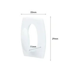 Command självhäftande minikrokar vita, 6-pack