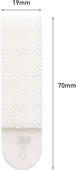 Command tavelupphängning självhäftande, 5 kg, 4-pack