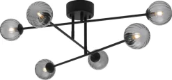 Cottex Baton Rib taklampa plafond, 74 cm