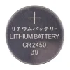 CR2450 knappcellsbatteri litium 3V