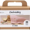 Creativ Company DIY Broderi Kit servett, nybörjare