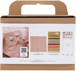 Creativ Company DIY Broderi Kit servett, nybörjare