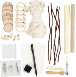 Creativ Company DIY Kit bordsdekoration, natur, nybörjare