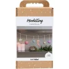 Creativ Company DIY-kit modellera julfigurer i pulp