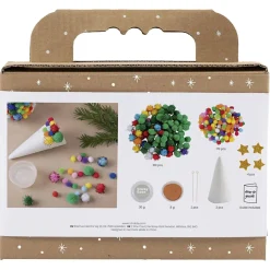 Creativ Company Mini DIY Kit julpyssel julgran, från 4 år