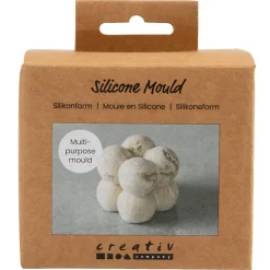 Creativ Company silikonform bubblor för gjutning, 4x4x4 cm