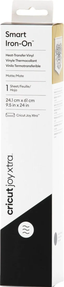 Cricut Smart Iron-On Joy Xtra vinyl för textilöverföring, 24,1 x 61 cm