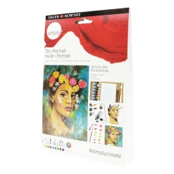 Daler-Rowney Simply Oil Paint komplett set för olja