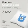 Dammsugarpåsar C2000, 4-pack