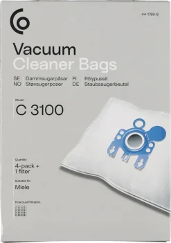 Dammsugarpåsar C3100, 4-pack