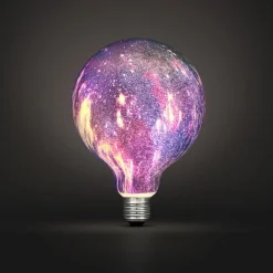 Dekorativ globlampa Galaxy LED E27 4 W, 125 mm