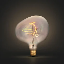 Dekorativ globlampa LED filament Rainbow E27 15 cm