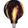 Dekorativ globlampa Volcano LED E27 4 W, 125 mm