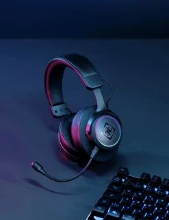 Deltaco gaming DH440 trådlöst headset med RGB