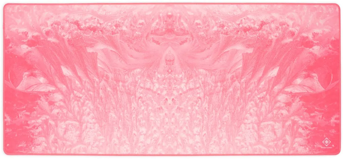 Deltaco Gaming PMP85 musmatta 90 x 40 cm, rosa