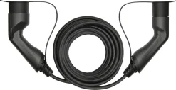 Deltaco laddkabel elbil, typ 2 till typ 2, 1 fas, 7 meter